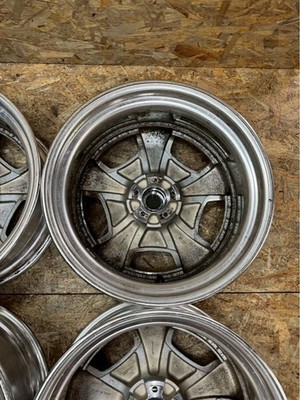 JDM RareWORK Euroline DH 20x8.5J +45 PCD114.3 5-hole 5H Chrome Deep Rim (No Tires) - Image 8