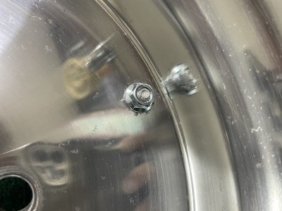 JDM Speed Star Mark I 14x8.5J Offset -16 actual measurement PCD 114.3 (No Tires) - Image 5