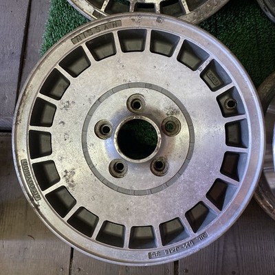 JDM Nissan genuine wheels for older Y30 Gloria Cedric cars 1414 x 5.5J (No Tires) - Image 2