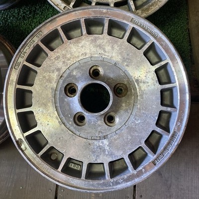 JDM Nissan genuine wheels for older Y30 Gloria Cedric cars 1414 x 5.5J (No Tires) - Image 3