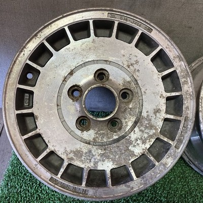 JDM Nissan genuine wheels for older Y30 Gloria Cedric cars 1414 x 5.5J (No Tires) - Image 4