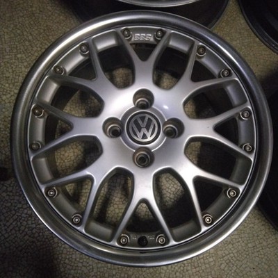 JDM Genuine VW BBS RS764 rim polish specification 4-hole 16-inch PCD10 (No Tires) - Image 2