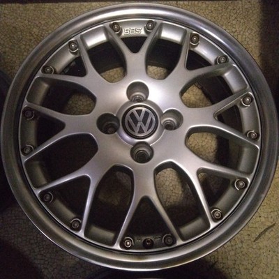 JDM Genuine VW BBS RS764 rim polish specification 4-hole 16-inch PCD10 (No Tires) - Image 4