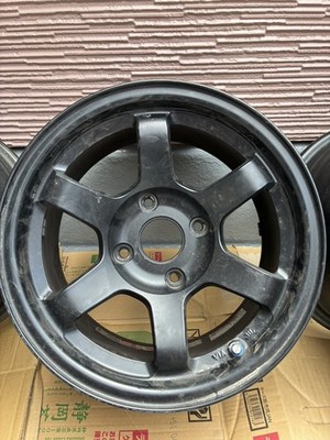 JDM RAYS VOLKRACING TE37 14x7J 0 114.3 4-Wheel Set br RAYS (No Tires) - Image 2