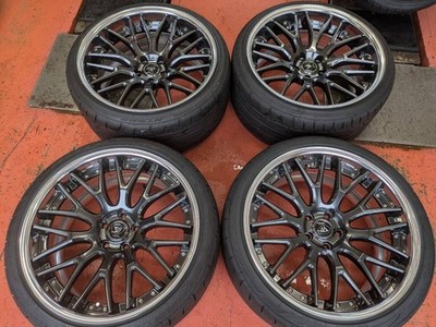JDM Almost VERZ WORK mesh wheels for Fairlady Z Z33 Z34 Skyline Fuga C (No Tires) - Image 3