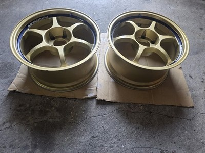JDM ADVAN RG 8.5J +31 R17 PCD114.3 5h ADVAN Racing RG 8.5j +31 R17 ADV (No Tires) - Image 2