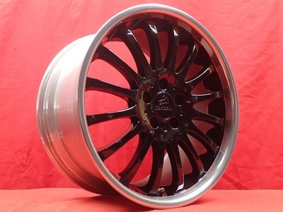 JDM Carlson CR 1/16 Used Wheels 4-Wheel Set 8.5/10J 19-inch PCD 114.3 5-hol (No Tires) - Image 3