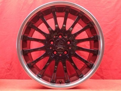 JDM Carlson CR 1/16 Used Wheels 4-Wheel Set 8.5/10J 19-inch PCD 114.3 5-hol (No Tires) - Image 7