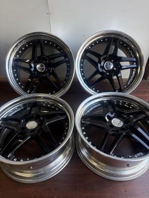 JDM Lowenhart 19-inch aluminum wheels Stepped rim deep rim 8.5J.40/9. (No Tires)