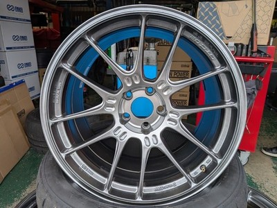 JDM 2-Wheel Set Listing ENKEI GTC02 19x10.5J Offset +15 114.3 Enkei Wheels f (No Tires)
