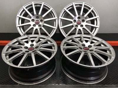 JDM SUBARU STI Genuine Optional Wheels ENKEI 174-Wheel Set 7.5J 5HPCD100 +55 (No Tires)