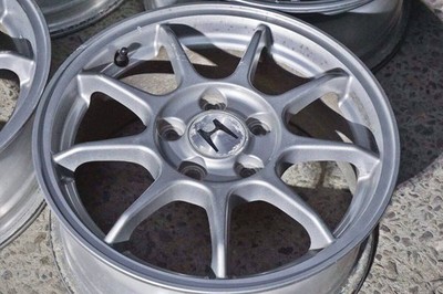 JDM Rare? Honda Accord Euro R genuine 16-inch 6.5J +55 PCD114.3 Suitab (No Tires) - Image 4
