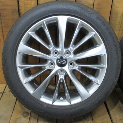 JDM NISSAN Skyline Genuine 18x7.5J+45 Bridgestone Potenza S001 225/50R1 (No Tires) - Image 3
