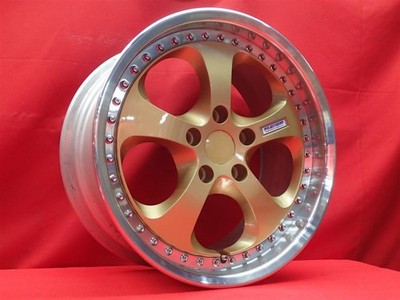JDM MAZDA Rare RE Amemiya AW-7 Used wheels 4wheels 8.5/9.5J 17 inch PC (No Tires) - Image 2