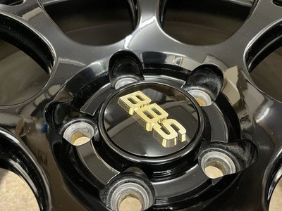 JDM BBS sticker included. RE-V7 026 BK 18x9.5J +45 black 2-Wheel Set . In (No Tires) - Image 4