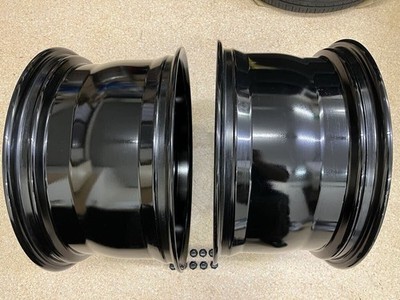 JDM BBS sticker included. RE-V7 026 BK 18x9.5J +45 black 2-Wheel Set . In (No Tires) - Image 8