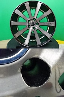 JDM Alphard etc. Ravenhart LW10 20x8.5J +35 5H114.3 Used Aluminum Wheel (No Tires) - Image 8
