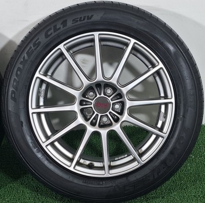 JDM Rare STI Subaru 17-inch wheels with tires PCD 100 7J +48 offset ex (No Tires) - Image 2