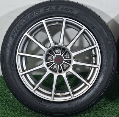 JDM Rare STI Subaru 17-inch wheels with tires PCD 100 7J +48 offset ex (No Tires) - Image 3