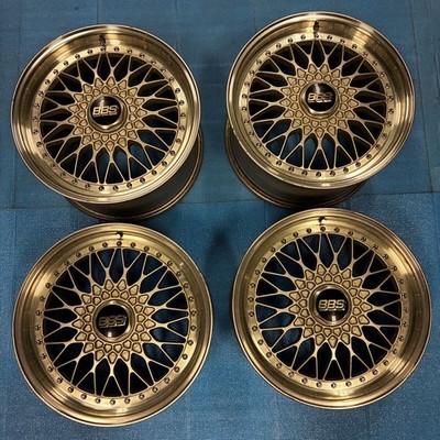JDM BBS Mesh Super RS 18-inch PCD 114.3 5-hole 8j +42 9j +50 4-piece (No Tires)