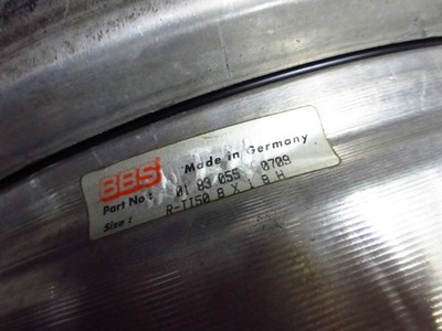 JDM Rare Porsche 997 GT3 CUP Center Rock BBS 18996 993 911 Carrera GT2 (No Tires) - Image 7