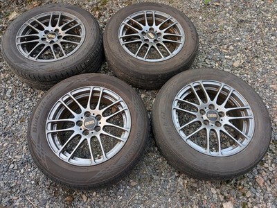 JDM BBS forged aluminum wheels 154-Wheel Set PCD 100-5H FORGED RE5014 6 (No Tires)