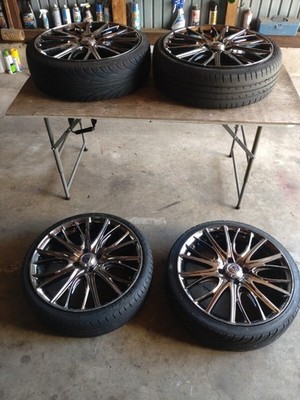 JDM RAYS VERSUS 17-inch aluminum wheel and summer tire set 4-pack br R (No Tires) - Image 2