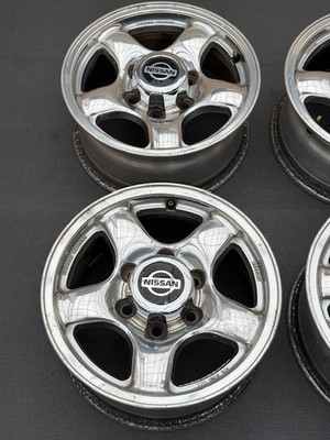 JDM Nissan Terrano D21 Genuine Toyota Hilux Surf 185 series / D22 Dats (No Tires) - Image 2