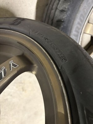 JDM RAYS VOLK racing TE37 114.3 5h 16-inch 8J 42 Bronze Suitable for D (No Tires) - Image 7