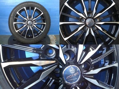 JDM 225/45-17 Goodyear ICENAVI8 AME VALKYRIE 17x7J +38 5H1114.3 Used St (No Tires) - Image 7