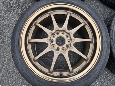 JDM Discontinued Size Volk Racing CE28N Dunlop DZ102 215/45R17 & 245/4 (No Tires)