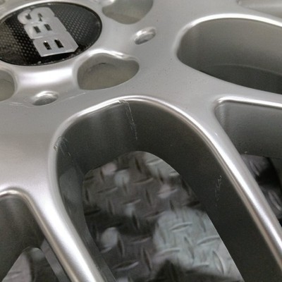 JDM Rare model BBS Germany RX201 17x8J+35 PCD112-5 hole VW Scirocco Pas (No Tires) - Image 6