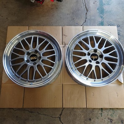 JDM BBS LM 19x8J ET45 PCD114.3 5-hole 2-Wheel Set . Note: Both books have (No Tires)