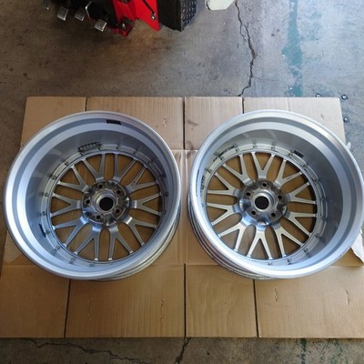 JDM BBS LM 19x8J ET45 PCD114.3 5-hole 2-Wheel Set . Note: Both books have (No Tires) - Image 2