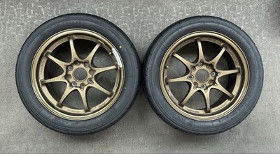 JDM RAYS CE28N 167JJ 4H 114.3 +42 color: Bronze Out of print 2-Wheel Set DC2 (No Tires)