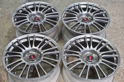 JDM Forged Subaru BBS RV739 WRX STI genuine optional 18-inch 8.5J +55 (No Tires)