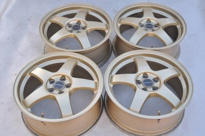 JDM Subaru STi Genuine Option RAYS RE B51 forging 7J +55 Legacy Imprez (No Tires)