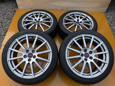 JDM Subaru STI Legacy BN STI 17 Subaru PCD100 STF8 Parts SG217AL000 7. (No Tires)