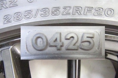 JDM HM12237P Scratches GT-R R35 Late Model Rays 2020X10.5J +25 5-hole (No Tires) - Image 9