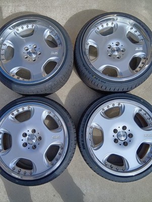JDM OZ Racing OPERA II 19-inch tire and wheel set used 4-Wheel Set Rare (No Tires) - Image 2