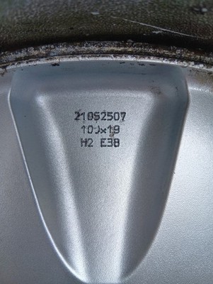 JDM OZ Racing OPERA II 19-inch tire and wheel set used 4-Wheel Set Rare (No Tires) - Image 8