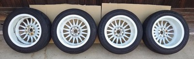 JDM RareOZ Racing Superturismo WRC? 15x7J+40 4H114.3 φ66 with tire 4-b (No Tires) - Image 2