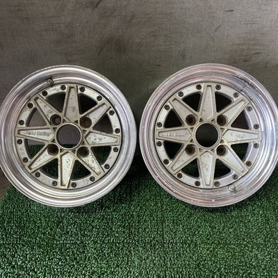 JDM SSR JILBA RACING wheels old car 1313 x 5.5J +15 PCD 114.3-4H hub 6 (No Tires)