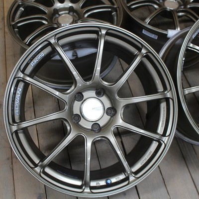 JDM YOKOHAMA ADVAN Racing RZ2 4wheels 19x8.5+50 5x114.3 Hub73