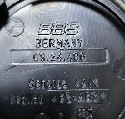 JDM Not released in Japan? BBS center cap 70mm 09 24 486 4 pieces BBS (No Tires) - Image 9
