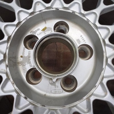 JDM Deep rim BBS RS261 17-inch 9J+20 5H-114.3 Used Rare br BBS (No Tires) - Image 8