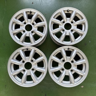 JDM Watanabe 13114.3 +40 5J 4-Wheel Set br Racing Service Watanabe (No Tires)