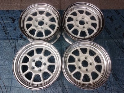 JDM Out-of-print ENKEI RC-S 15x7J/7.5J OFF+29/+28 5H PCD114.3 4-Wheel Set Ext (No Tires)