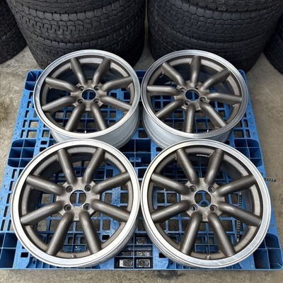 JDM Watanabe F8F 17-inch 7J 100-4H Offset: +43 measured Watanabe Racin (No Tires)