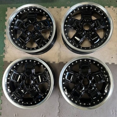 JDM Nothing Limited MR-5 M-2 forging MUGEN FOGED 15x6J +38 PCD100 4H HO (No Tires)